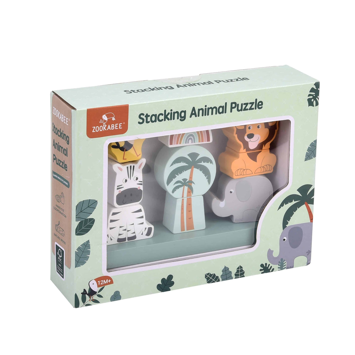 Wooden animal 2024 puzzle target