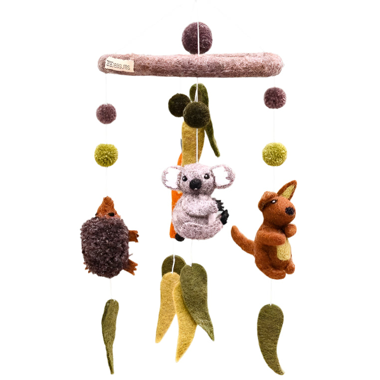 Australian Animals Felt Mobile Spotty Dot Toys AU
