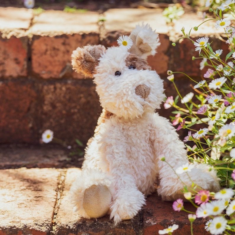 Buddy the Pup Beige - Spotty Dot