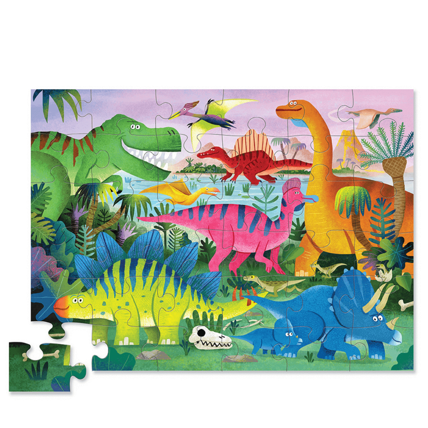 Dino Land Puzzle - Spotty Dot AU