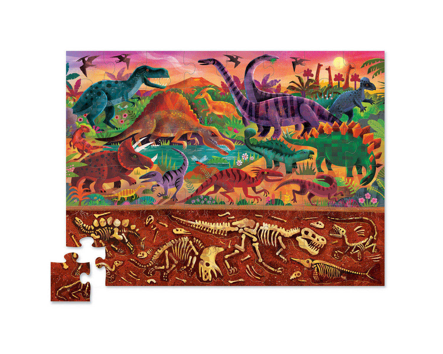Above & Below 48 piece Puzzle by Crocodile Creek