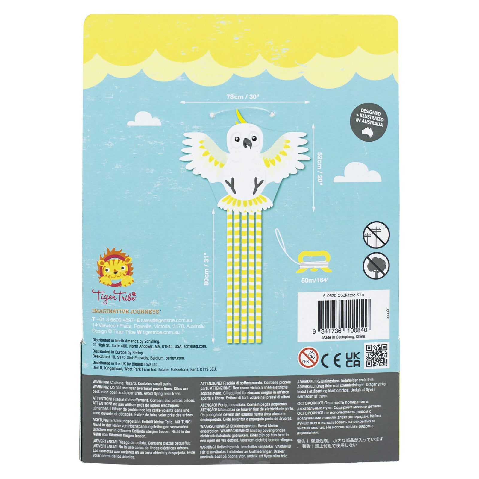 Cockatoo Kite Spotty Dot
