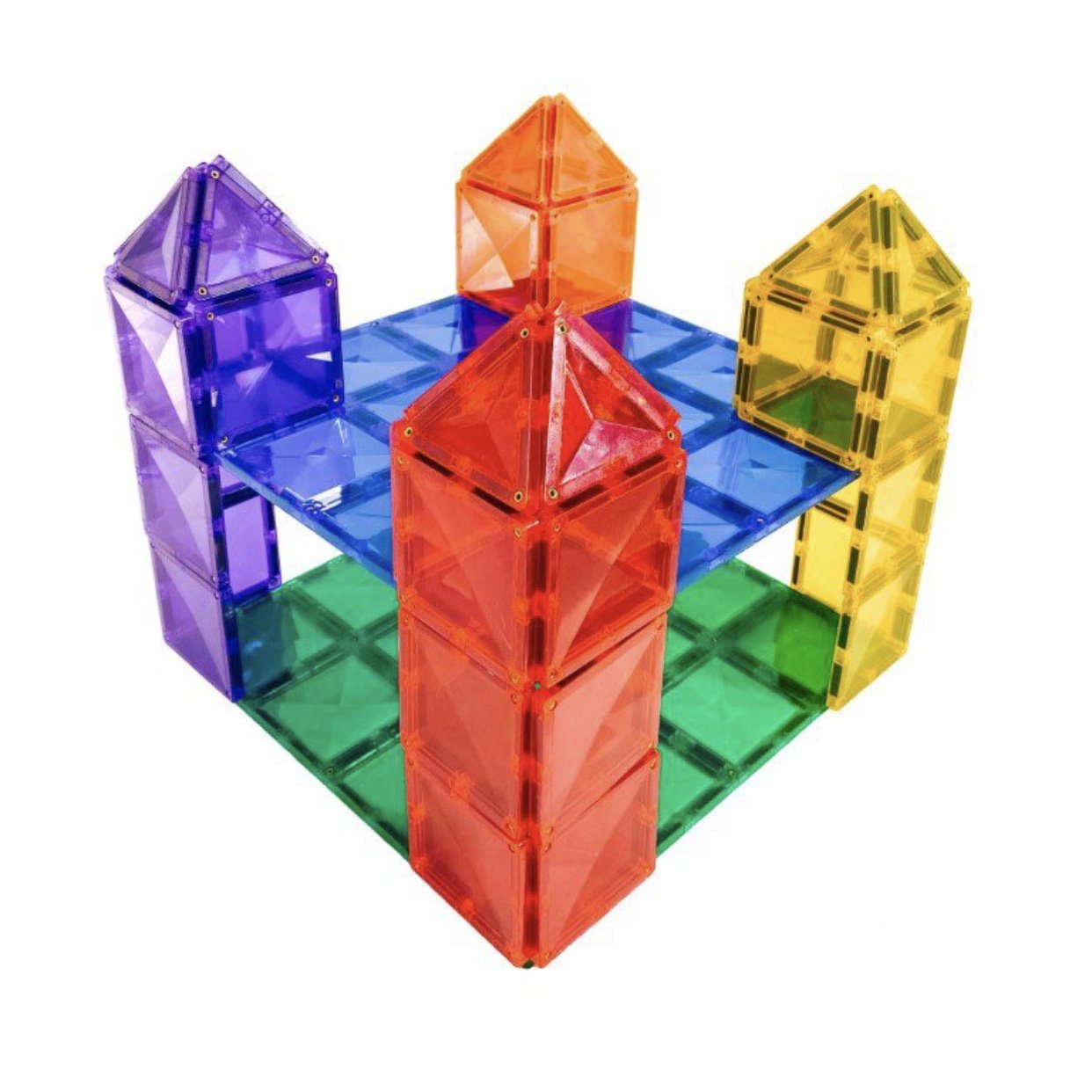 Connetix Magnetic Tiles - 2 Piece Base Plate Pack