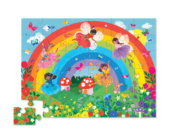  Rainbow - Classic Floor Puzzle - 36 Pieces - Spotty Dot AU