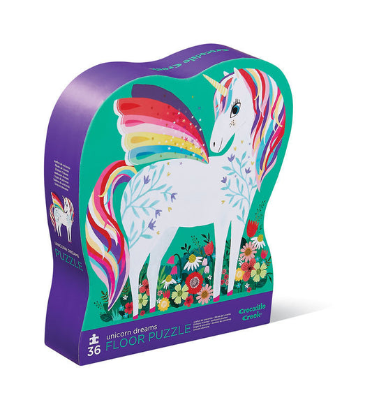 Crocodile Creek - Unicorn Dreams - Classic Floor Puzzle - 36 pieces