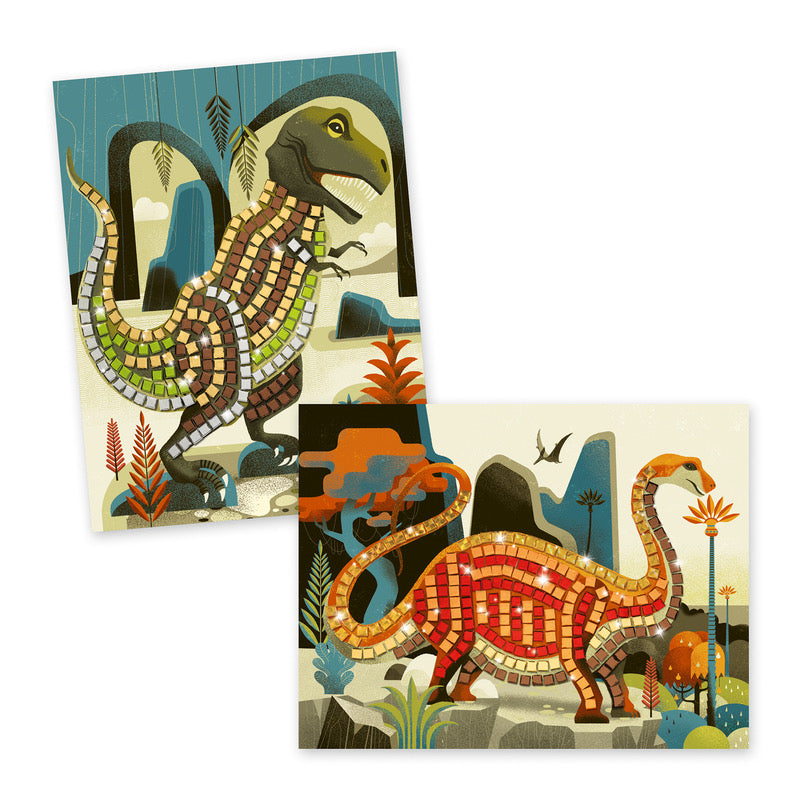 Djeco Dinosaur Mosaics - Spotty Dot Kids