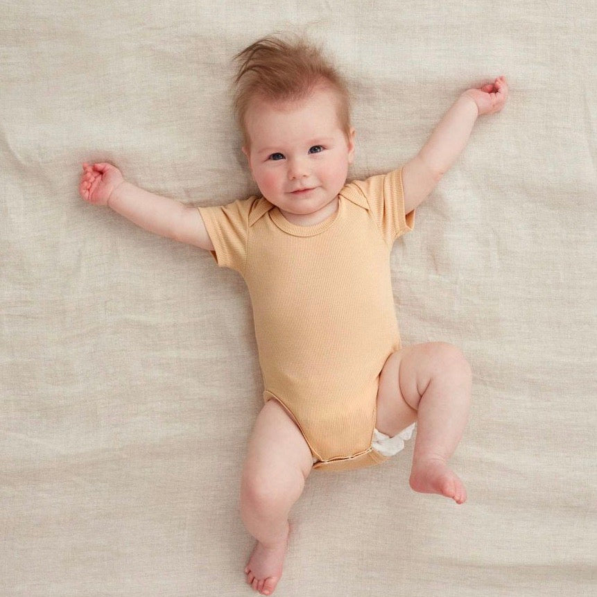 Ergo Pouch Organic Wheat Baby Bodysuit - Spotty Dot