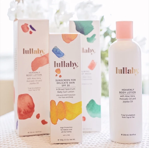 Lullaby Baby Skincare Range - Spotty Dot