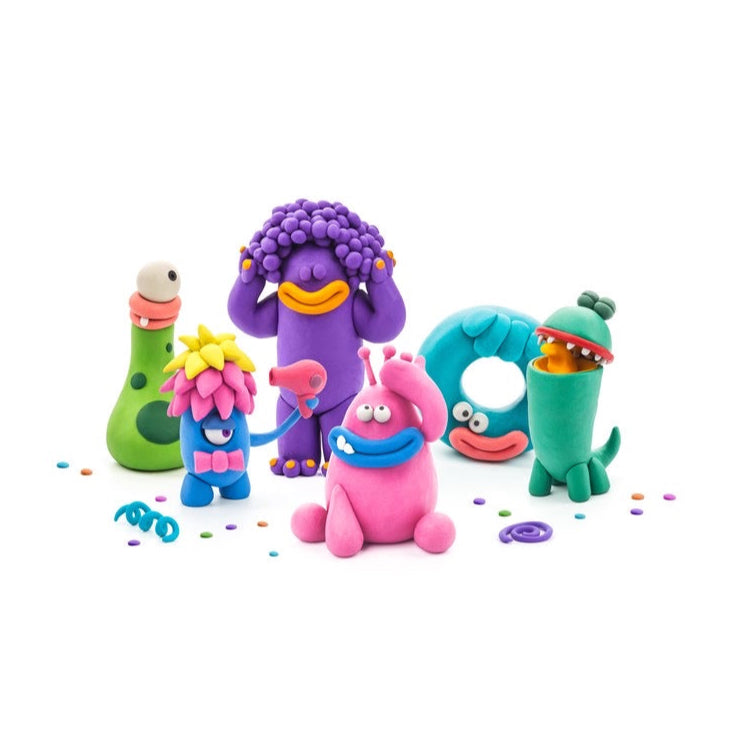 Hey Clay - Monsters Air Dry Clay Set - Spotty Dot AU
