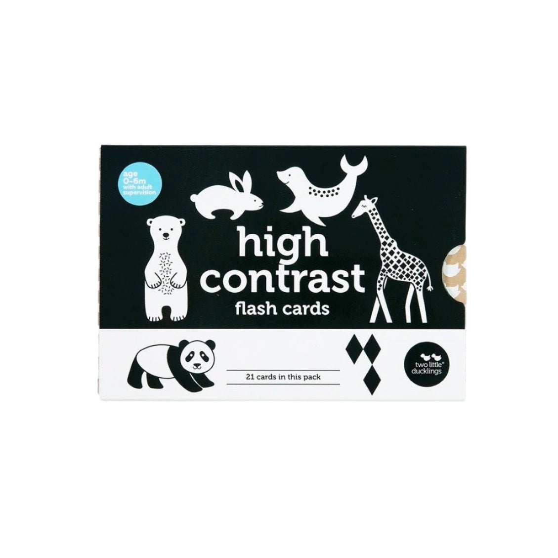 High Contrast Flash Cards Spotty Dot