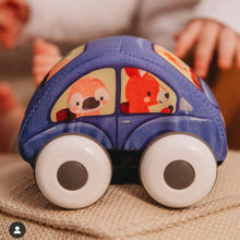 Load image into Gallery viewer, Fabric Pull Backs - Gumtree Buddies - Spotty Dot Toys 
