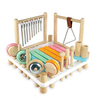 Load image into Gallery viewer, Wooden Melody Mix - Music Station - Spotty Dot Toys

