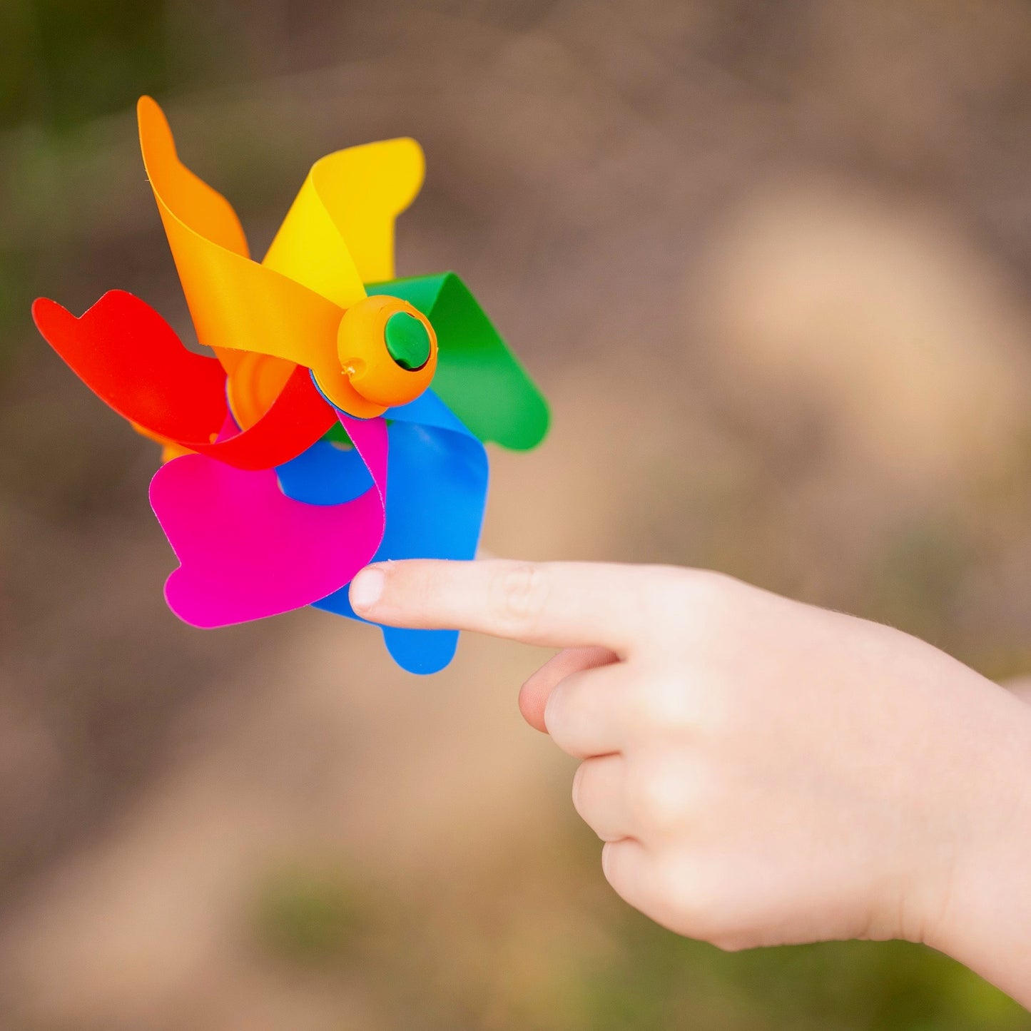 Mini Windmill Pinwheel WHIRLY