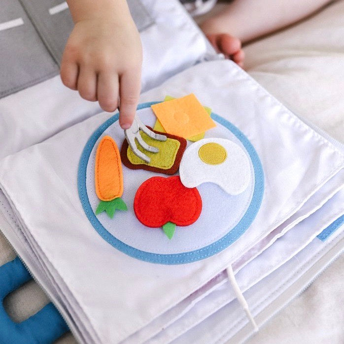 My Big Day Fabric Soft Book Spotty Dot