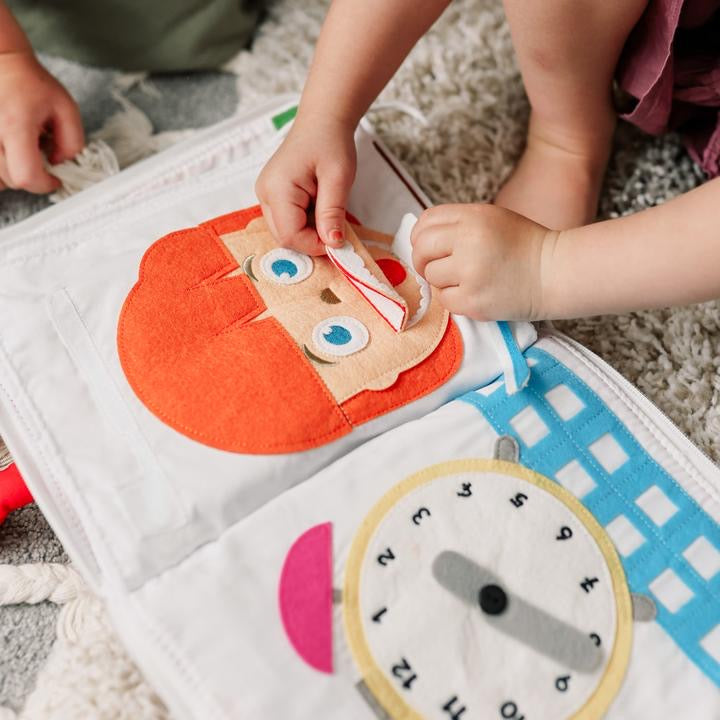 My Big Day Fabric Soft Book Spotty Dot