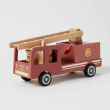 Load image into Gallery viewer, Wooden Fire Truck Set - Spotty Dot AU
