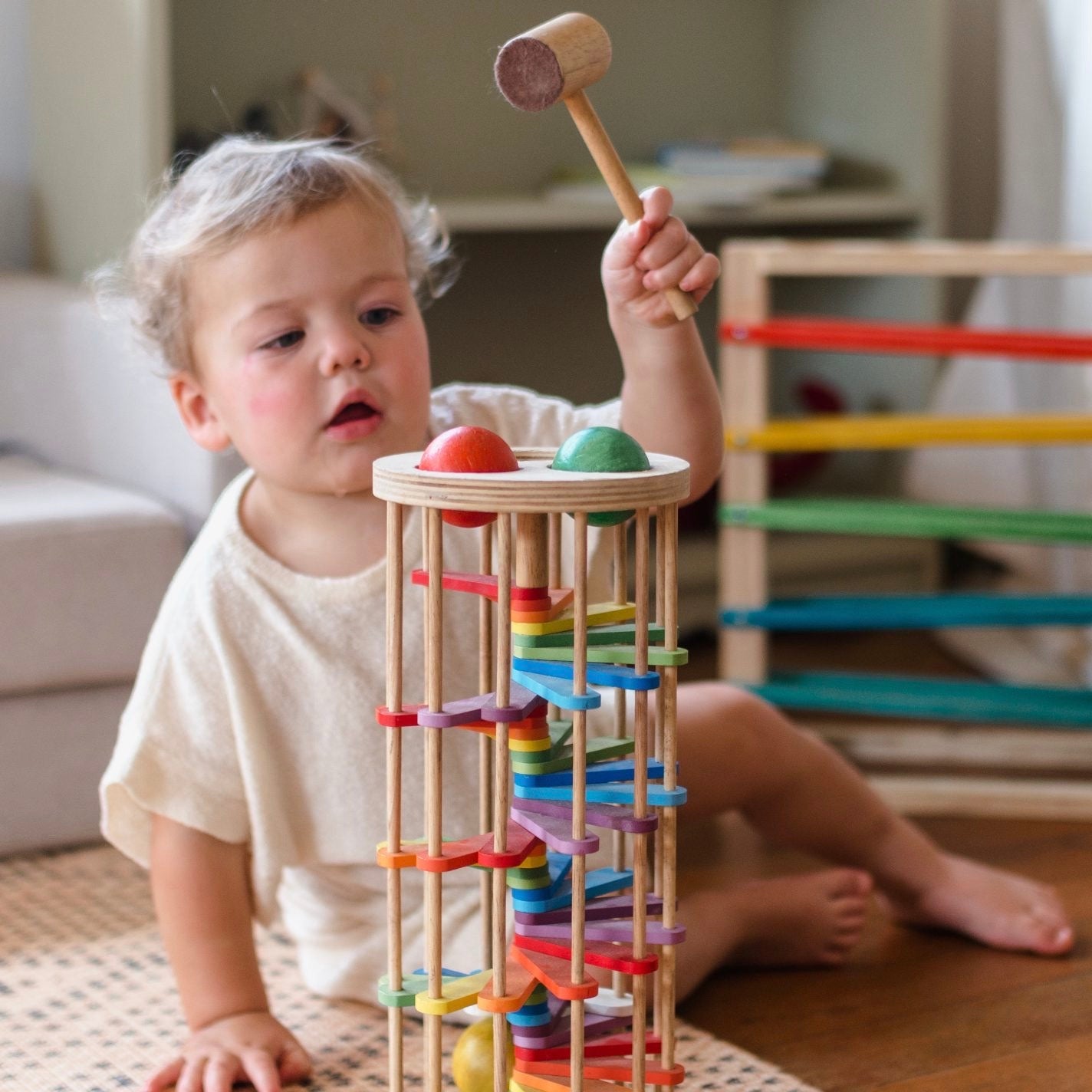 Pound a Ball Tower - Spotty Dot AU