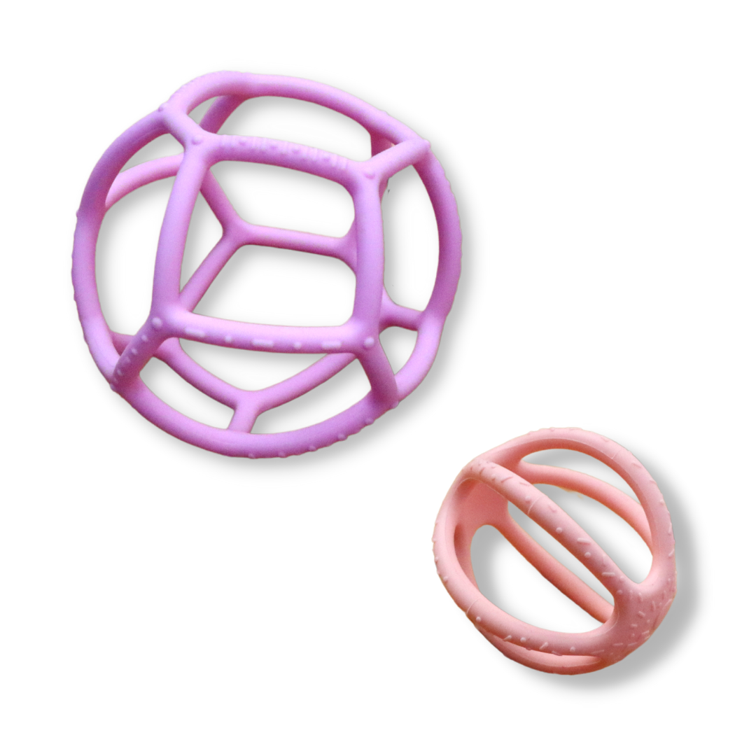 Bubblegum & Peach Sensory & Fidget Balls Spotty Dot Toys