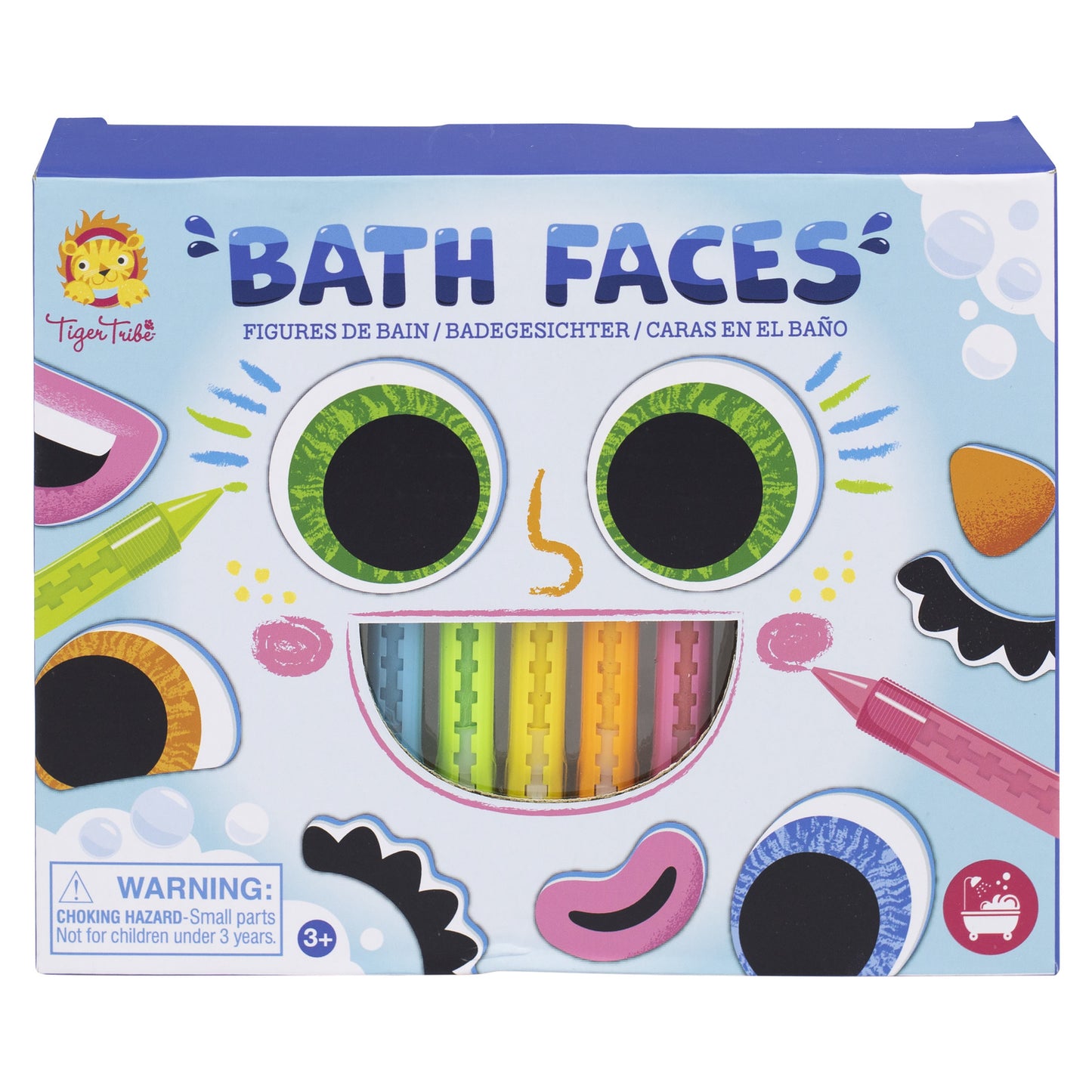 Tiger Tribe Bath Faces - Spotty Dot