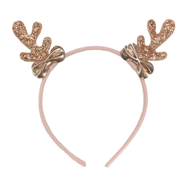 Rose Gold Reindeer Headband - Spotty Dot AU