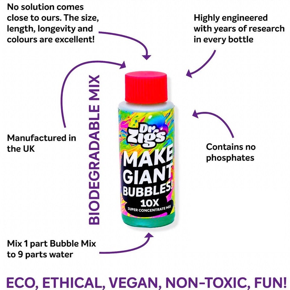 Dr Zigs Eco Bubble Concentrate - Spotty Dot AU