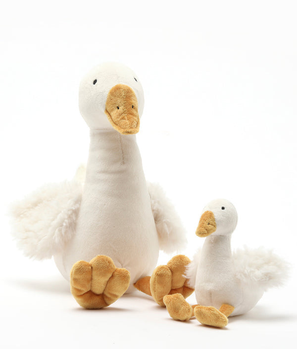 Snowy the Goose & Rattle - Spotty Dot Toys & Gifts AU