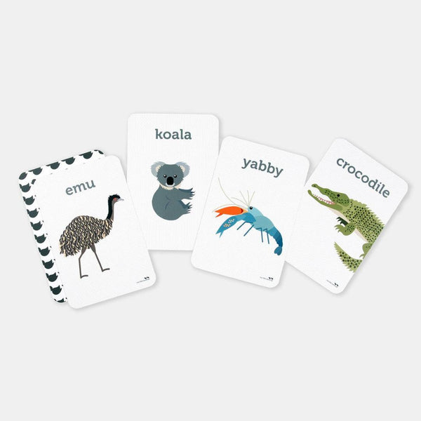 Two Little Ducklings - Aussie Animal - Flash Cards
