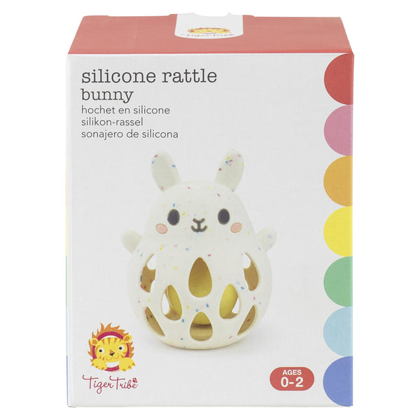 Silicone Rattle Bunny | Spotty Dot AU
