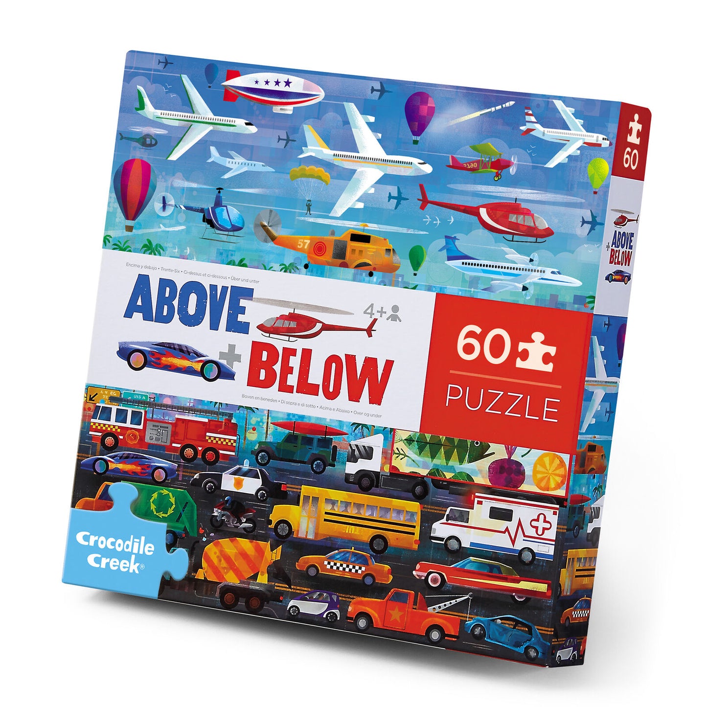 Above & Below 60 Piece Puzzle Spotty Dot Toys