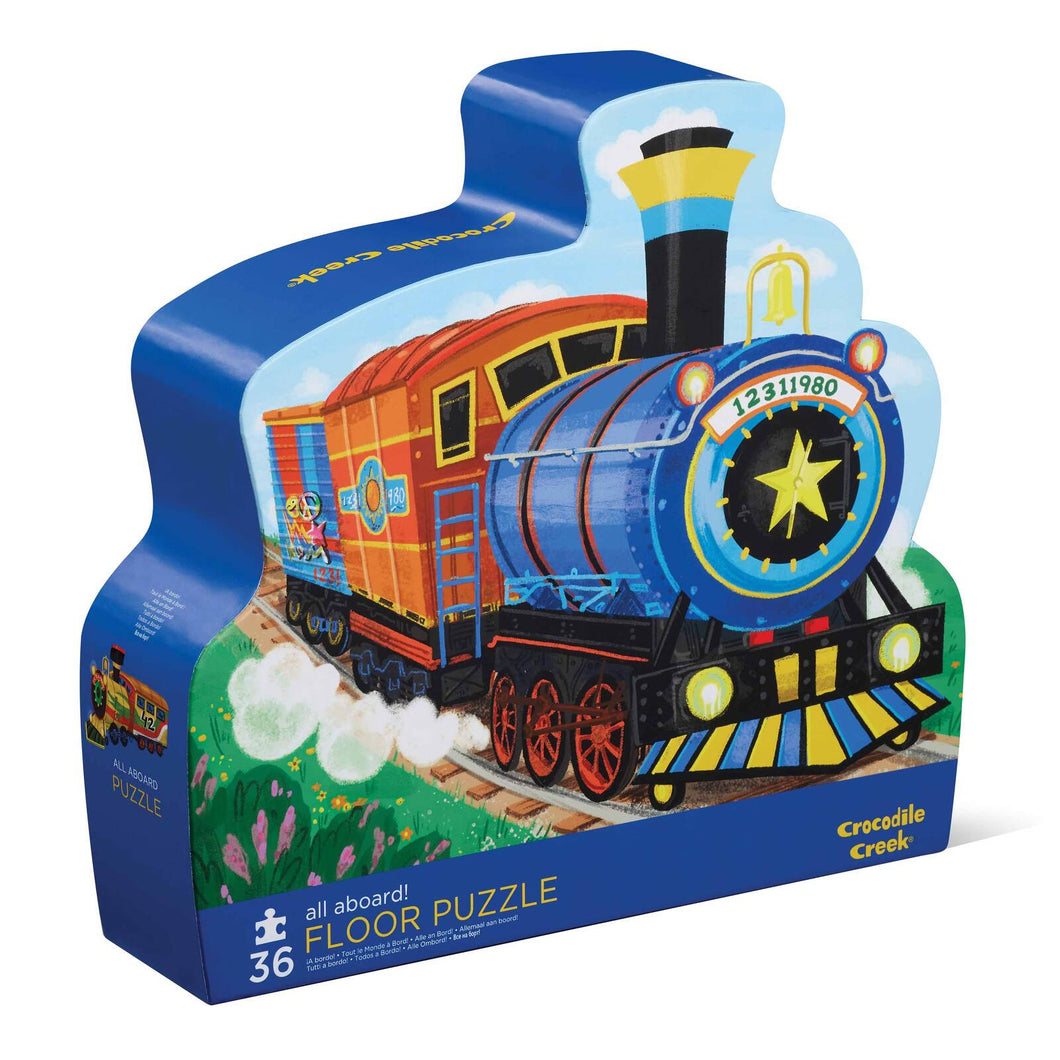 All Aboard Train Puzzle - Spotty Dot