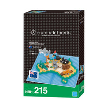 Load image into Gallery viewer, Animals of Australia on Map nanoblock- Spotty Dot Toys
