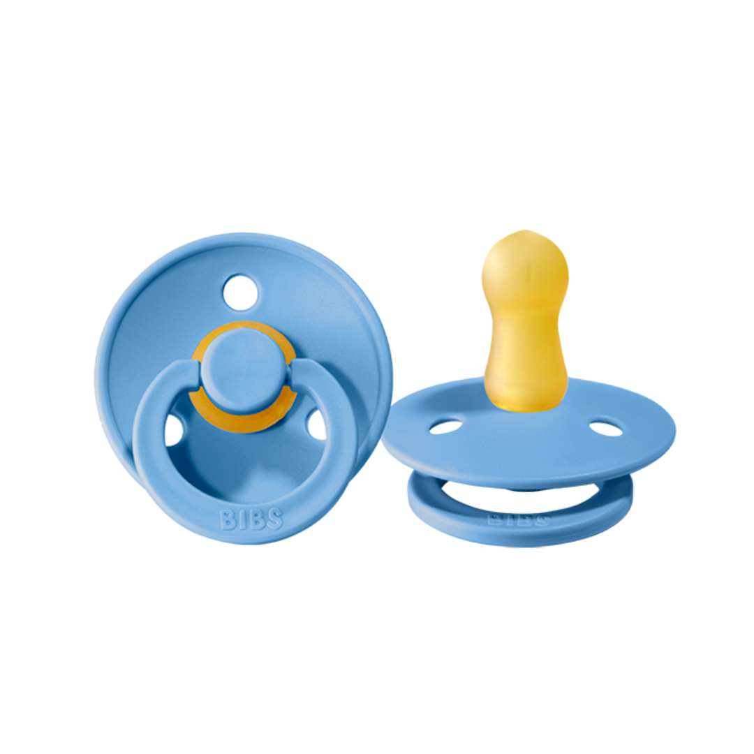 BIBS Sky Blue Dummy Pacifier - Spotty Dot AU