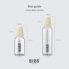 Load image into Gallery viewer, BIBS Baby Glass Bottles Ivory Small &amp; Large
