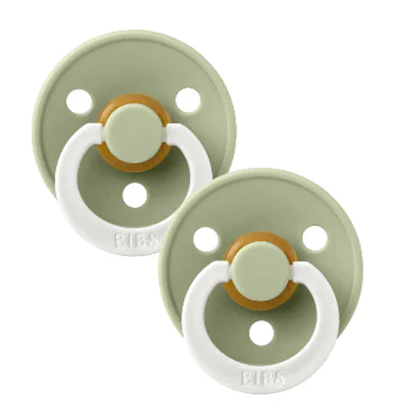 BIBS Pacifier Sage Glow Spotty Dot Baby Size 3