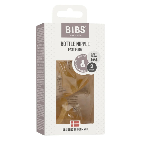 BIBS replacement nipples 2 pack 