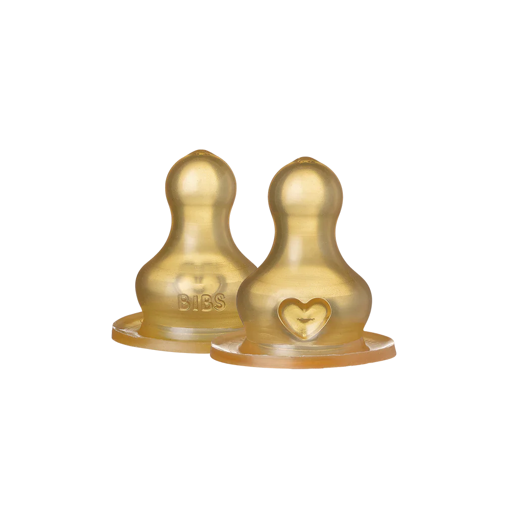 BIBS replacement nipples 2 pack Medium Flow