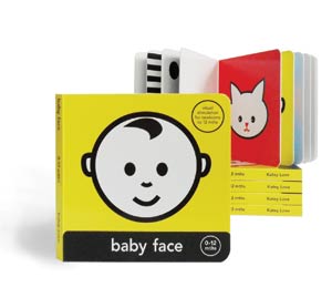 Baby Face High Contrast Board Book Spotty Dot