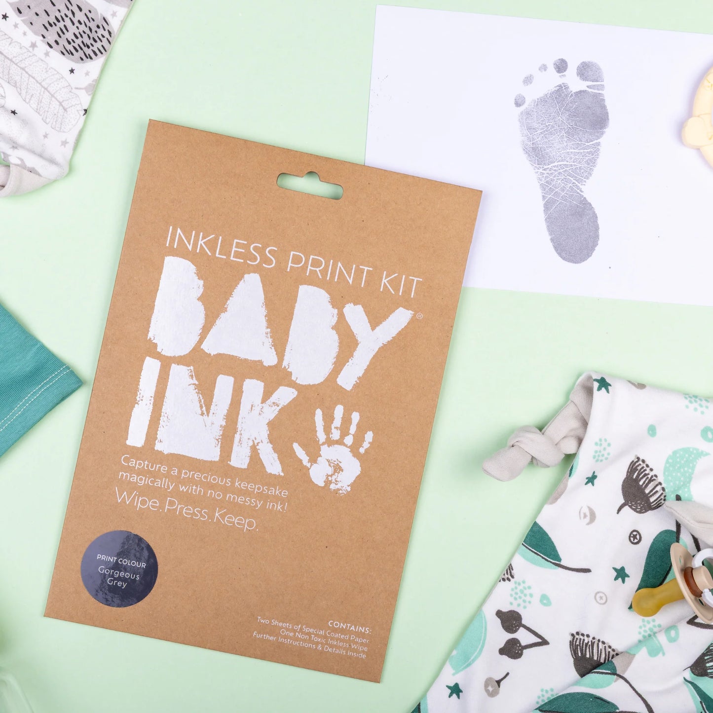 Baby Ink Blue Print Kit Spotty Dot Gifts
