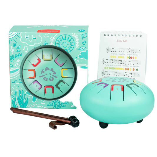 Baby Teal Peal My Tambu Tongue Drum Spotty Dot Toys