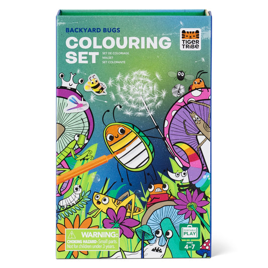 Backyard Bugs Colouring Set Spotty Dot Toys