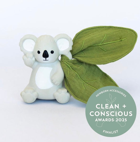Banks the Koala Rattle & Scrunch Toy Spotty Dot