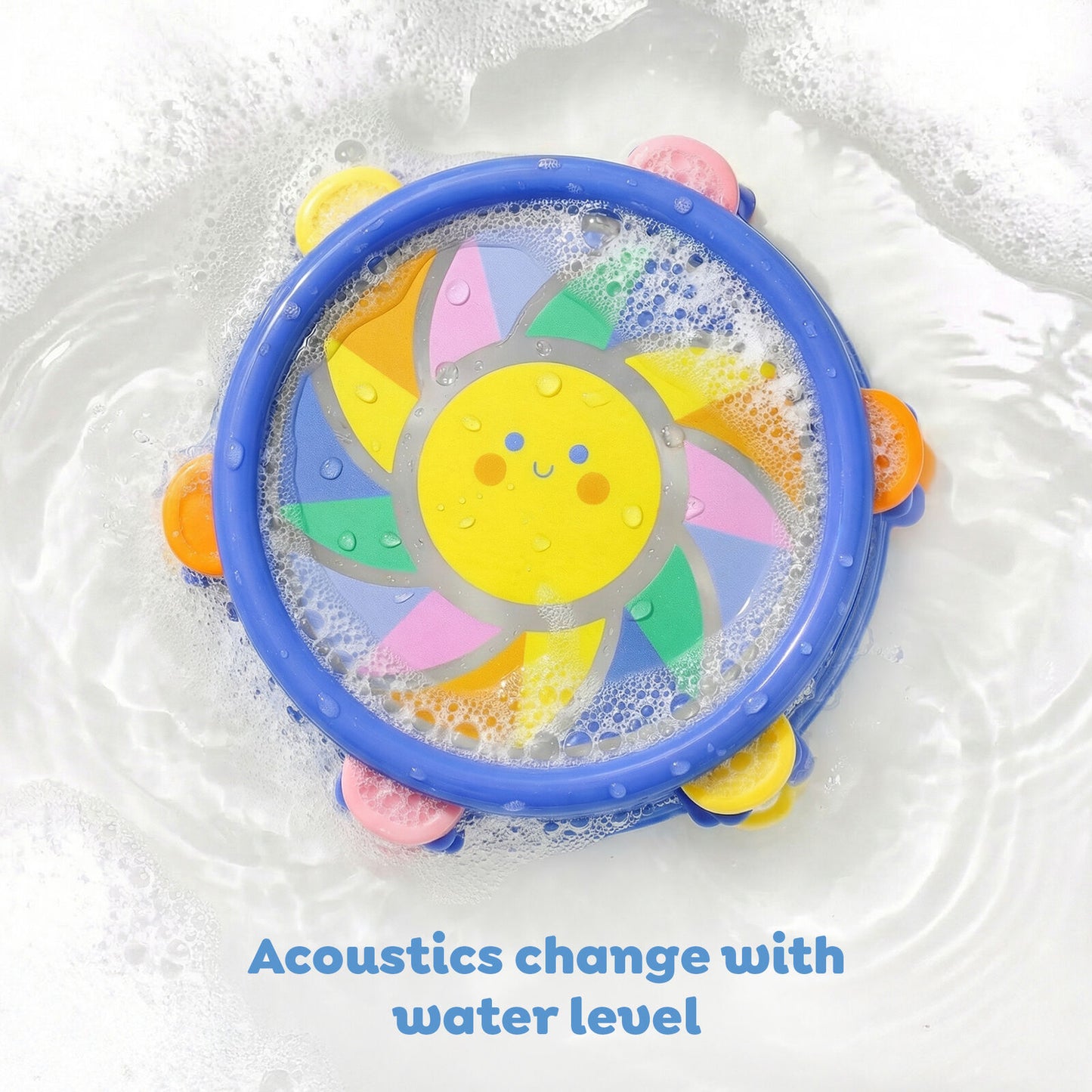 Bath Drum Spotty Dot Toys 