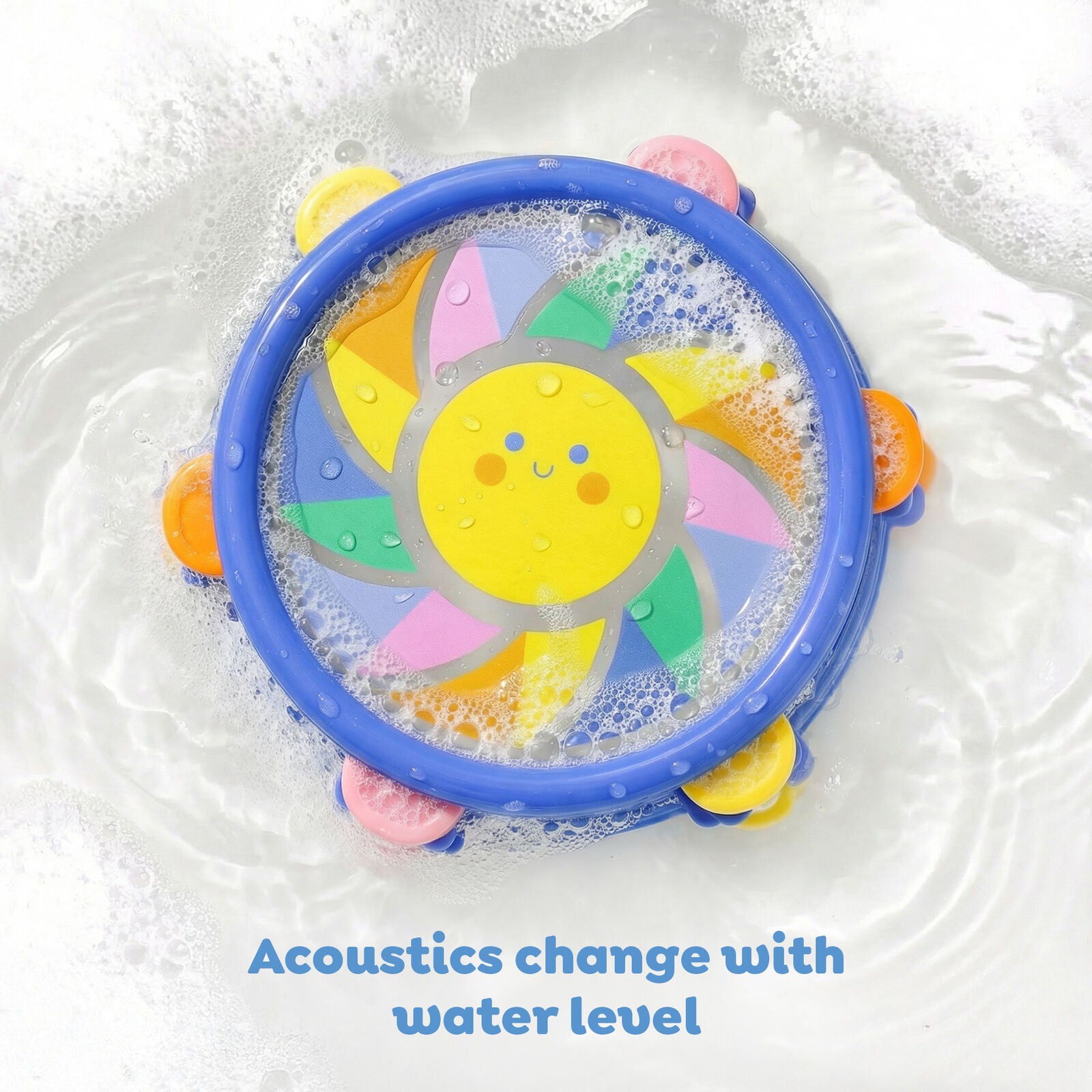 Bath Drum Spotty Dot Toys 