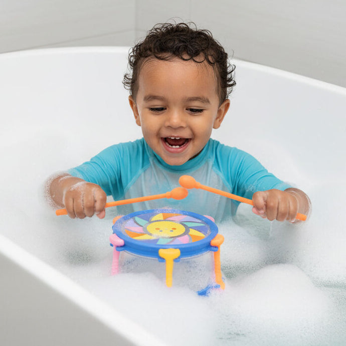 Bath Drum Spotty Dot Toys 