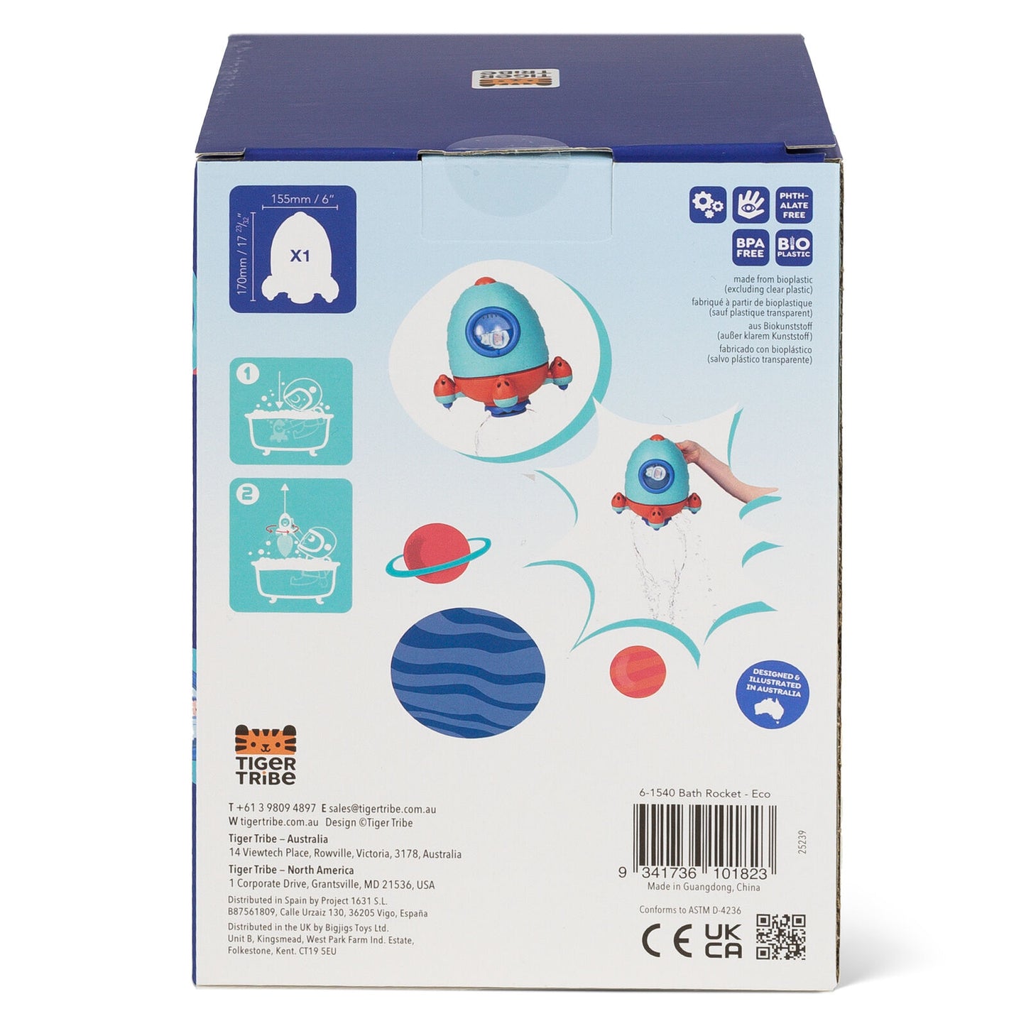 Bath Rocket Eco Spotty Dot Toys