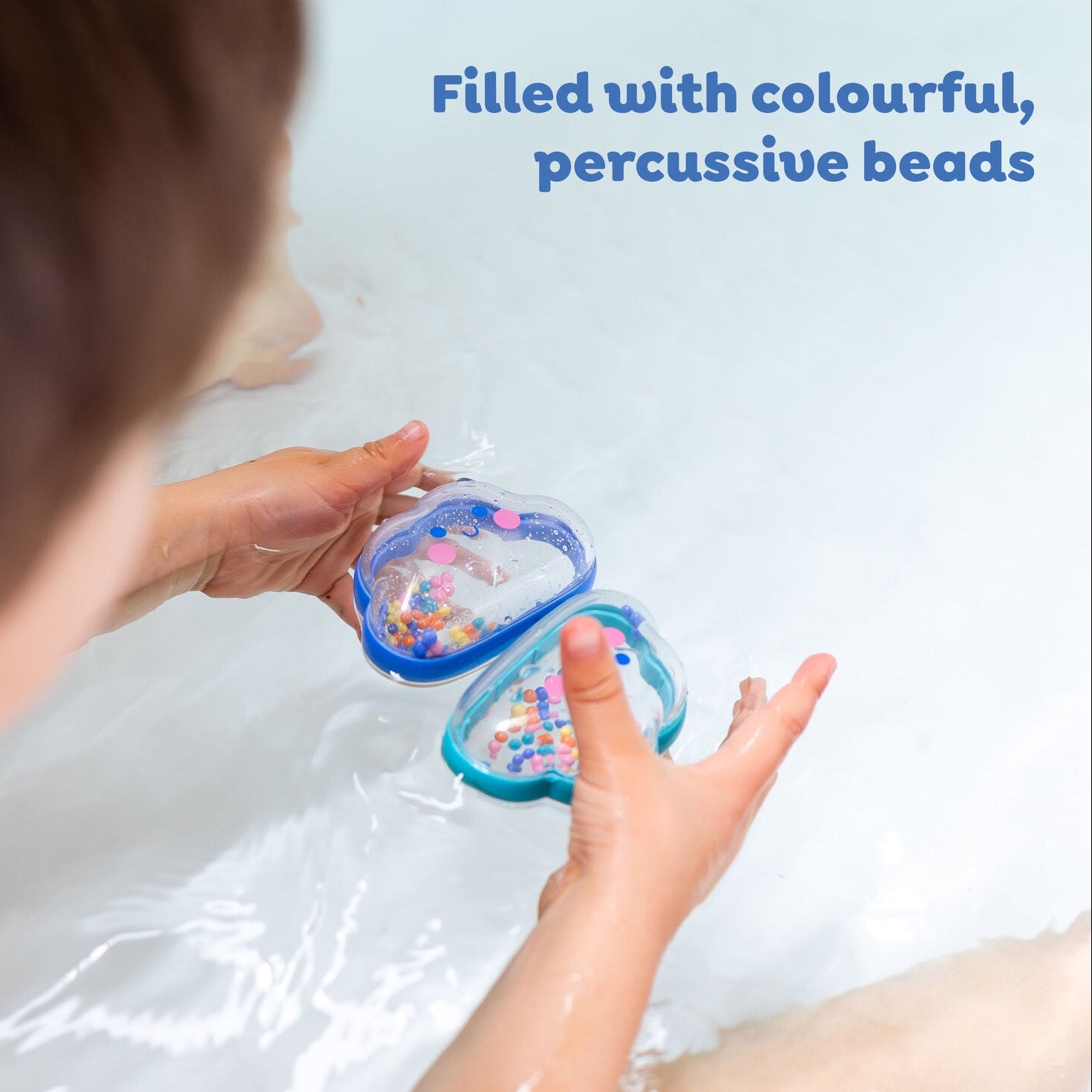 Bath Shakers Colourful Clouds Spotty Dot Toys