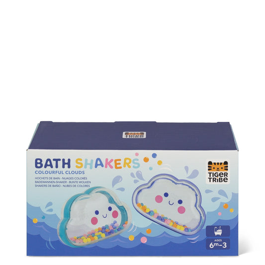Bath Shakers Colourful Clouds Spotty Dot Toys