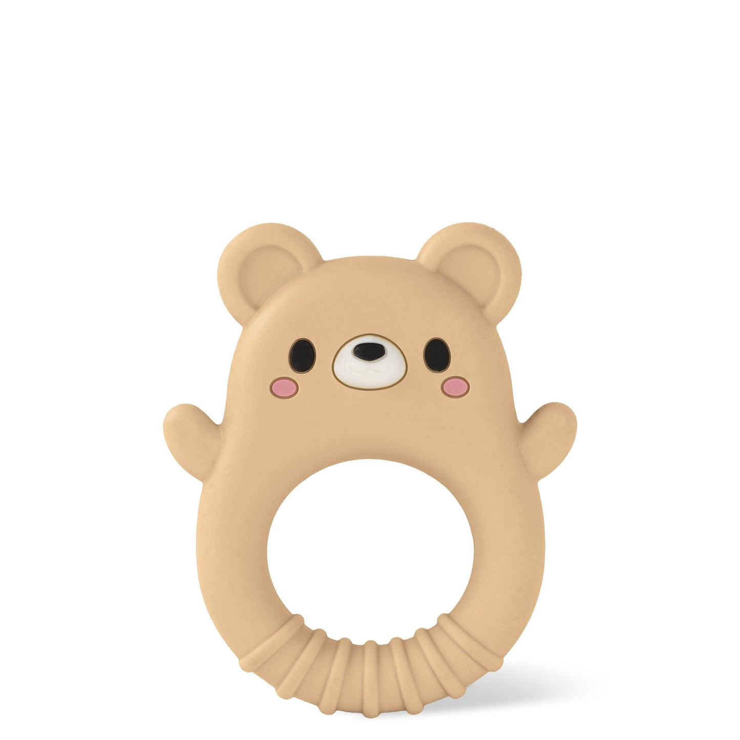 Bear Teether Silicone Spotty Dot Toys