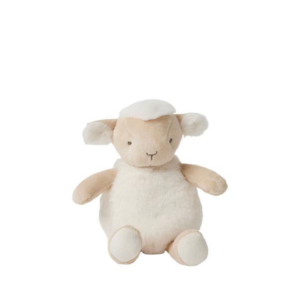 Beau Sheep Rattle Large Spotty Dot Baby