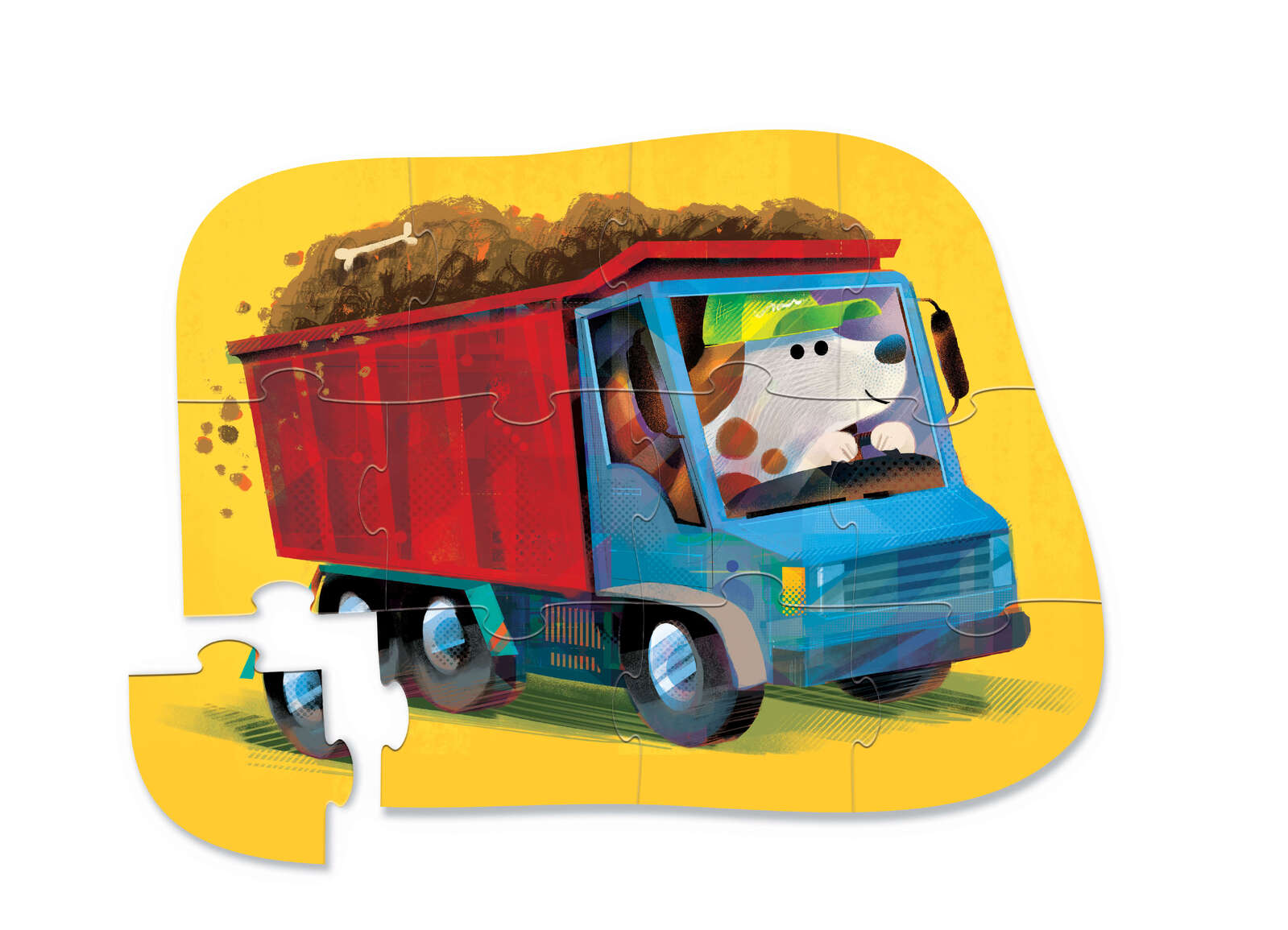 Go Big Dog Puzzle - Spotty Dot